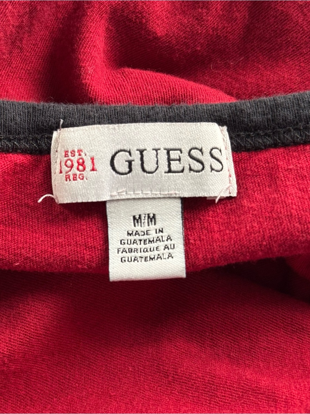Guess Rhinestone Short Sleeve Top - Picture 4 of 4